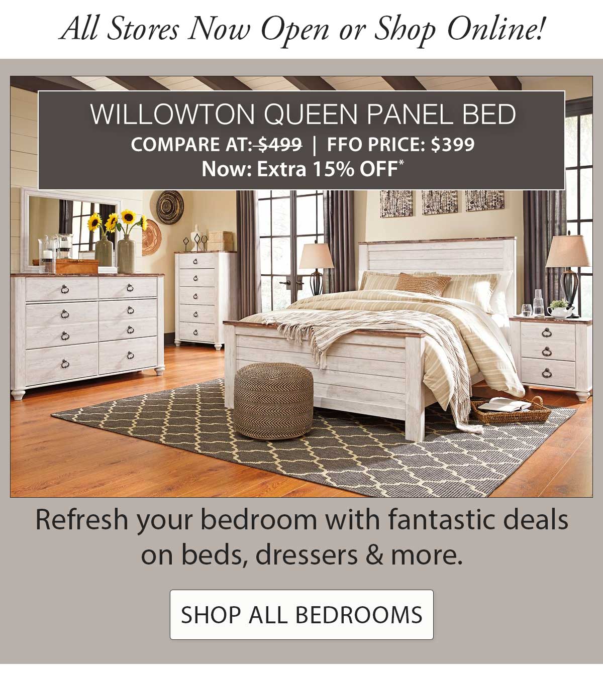 Jordan's Furniture 15 OFF* factorynew furniture at outlet prices