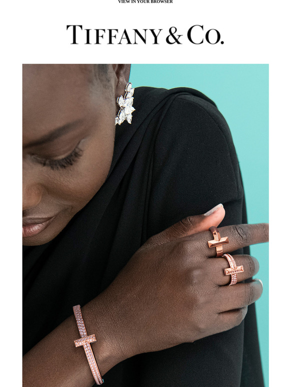The Latest Rose Gold Jewellery: Tiffany T1