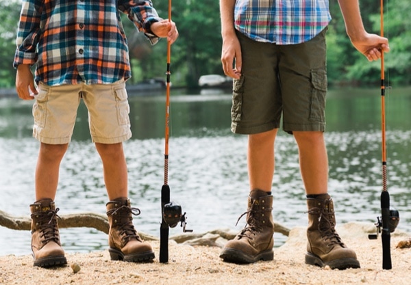 youth carolina logger boots