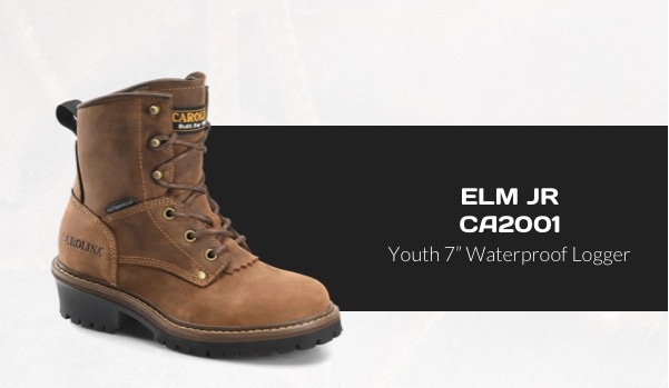 youth carolina logger boots