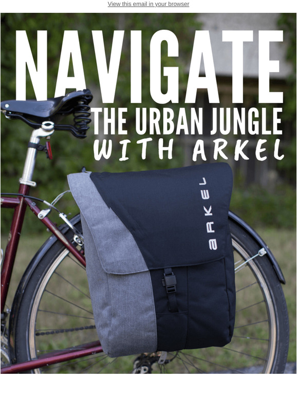 arkel commuter urban pannier