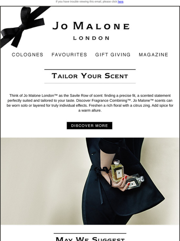 jo malone tailor your scent