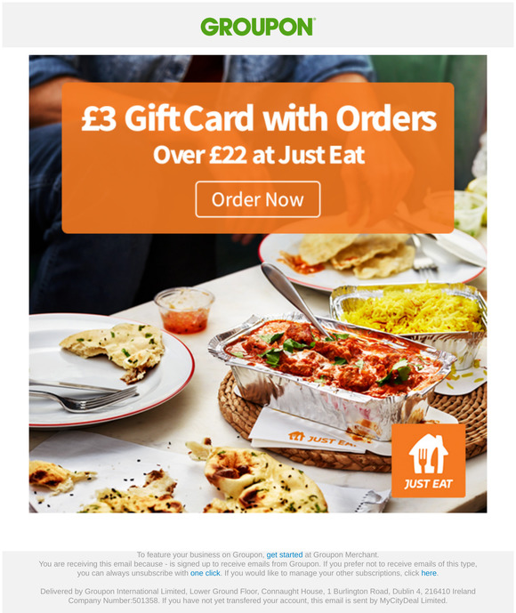 Groupon just eat Clearance