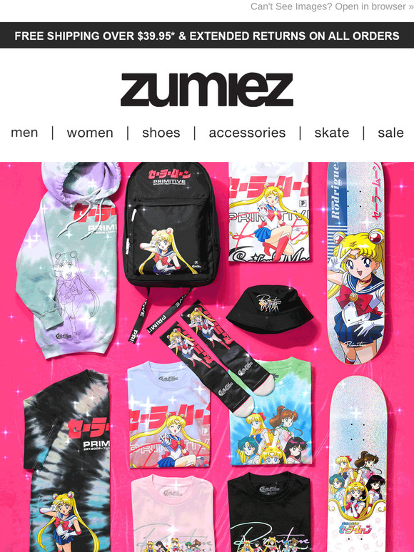 Zumiez 🌙 Primitive x Sailor Moon Capsule! Milled