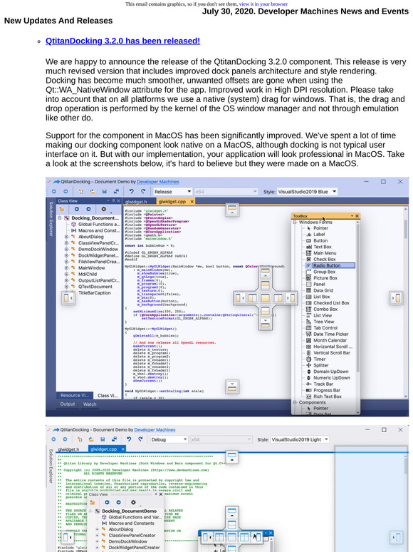 July 30, 2020. Developer Machines News