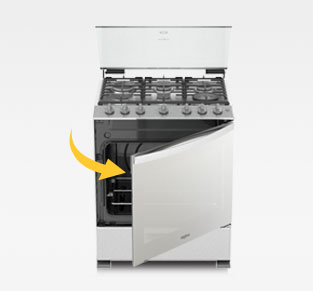 Cocina A Gas Whirlpool 6 Quemadores Acero Inox LWFR5100S -  Electromegaecuador
