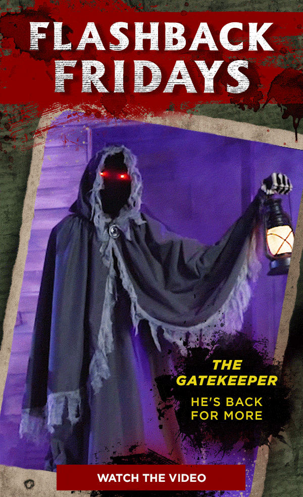 Spirit Halloween 💀 Gatekeeper is back! Milled
