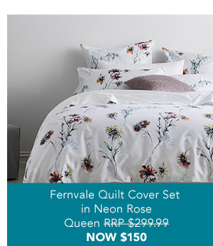 sheridan fernvale quilt cover set