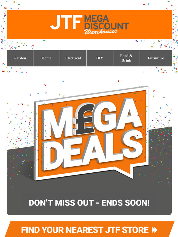 Jtf Wholesale Ltd Mega Hot Deals Milled