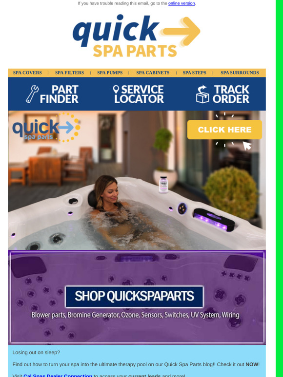 TURN YOUR SPA INTO A THERAPY POOL! Read more on our blog!