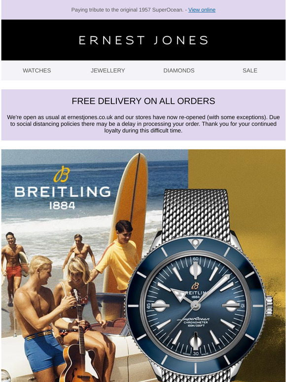 ernest jones breitling