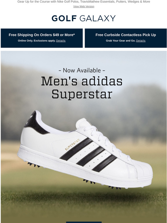 adidas superstar golf shoe