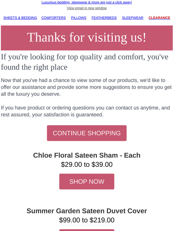 Cuddledown Remember this item at Cuddledown! Milled