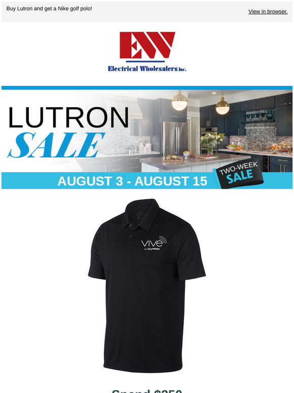 Lutron SALE Starts Today!