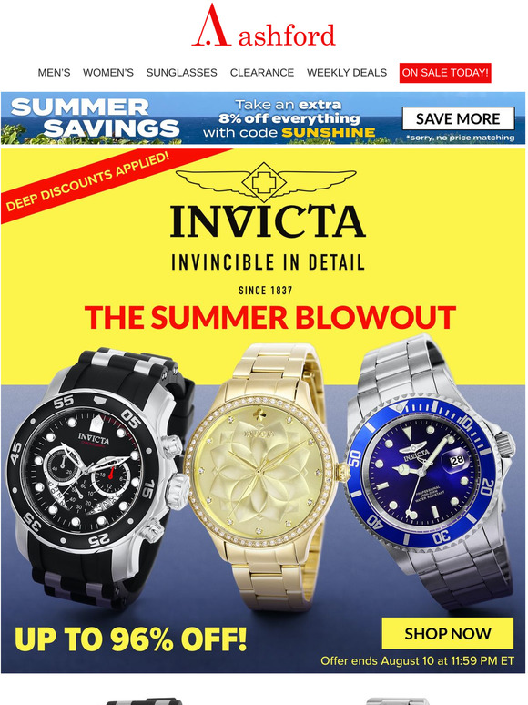 invicta invincible in detail since 1837 precio