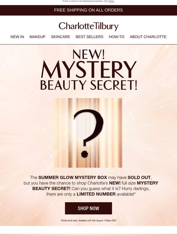 charlotte mystery beauty secret