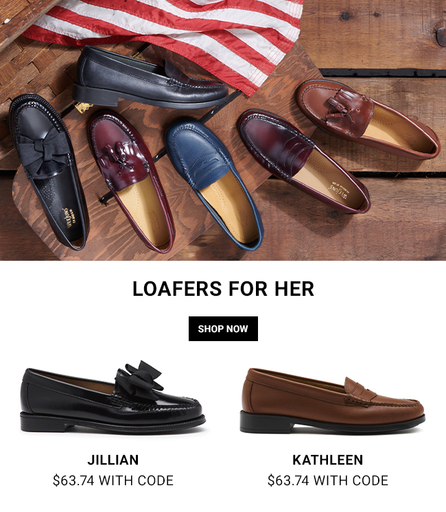 bass kathleen loafers