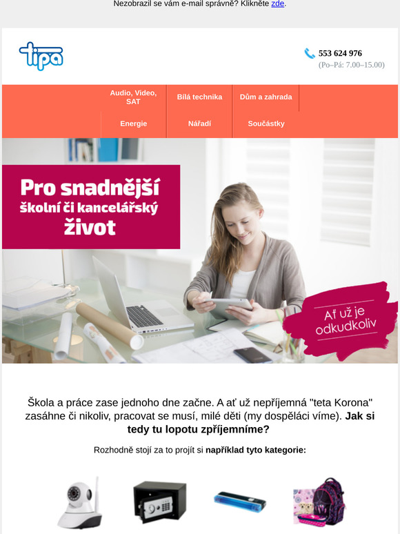 Hurá zase do práce a školy. Třeba na výhře z naší soutěže!