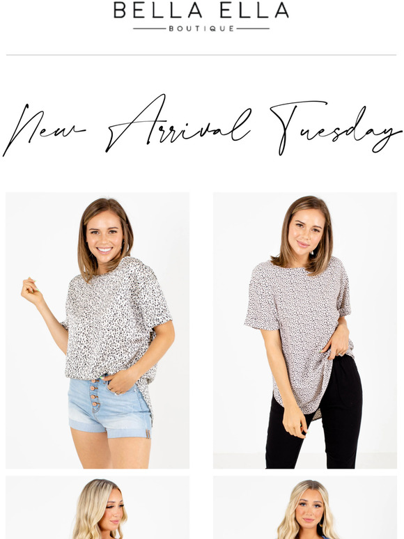 Bella Ella Boutique: New Arrival Tuesday! 👏 | Milled