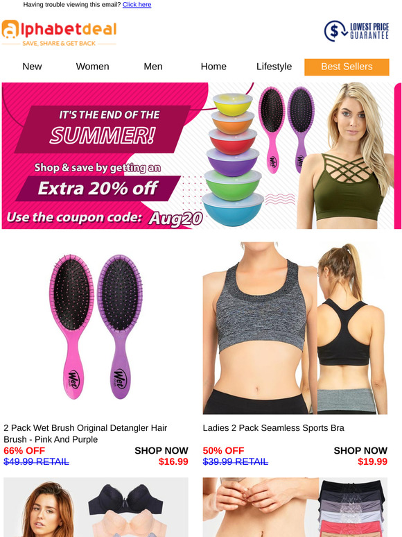 Alphabet Deal IT'S THE END OF THE SUMMER! Get your last minute summer