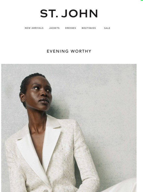 Last 48 Hours: 25% Off Pre-Fall's Evening Jackets