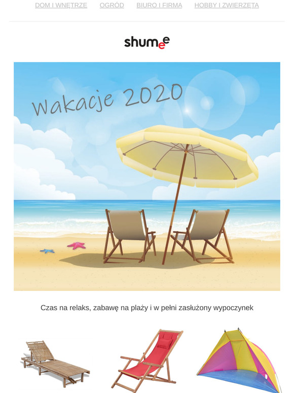 ☀ Ułatwimy Ci relaks na plaży