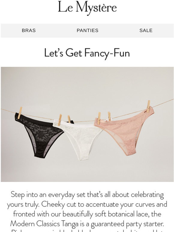 Le Mystere Lingerie: t’s a thing: National Underwear Day 🎉 | Milled