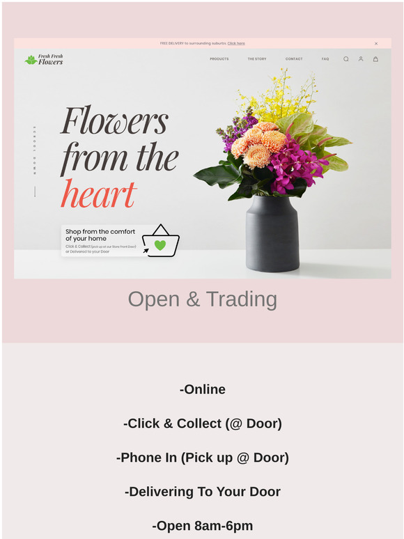 Click & Collect or Delivered to you