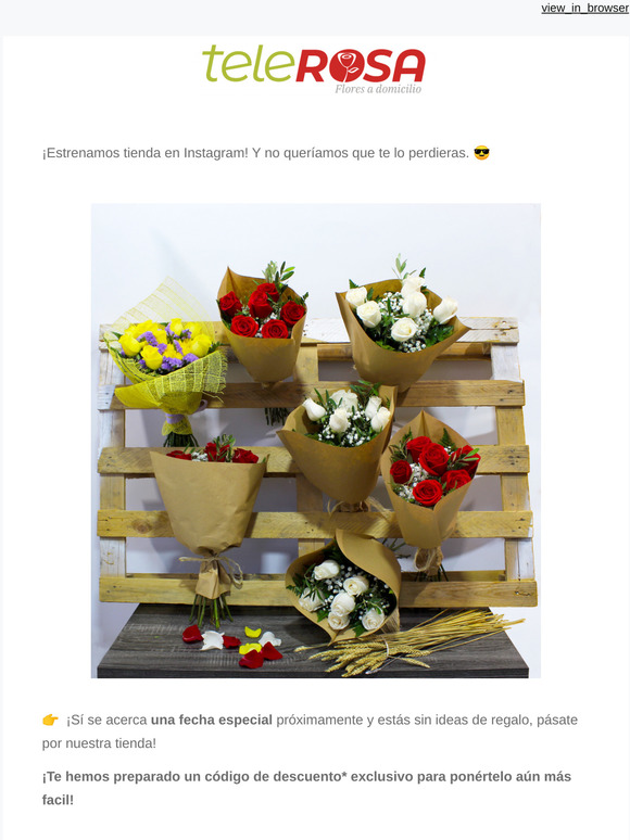 👉 ¡Estrenamos tienda en Instagram!