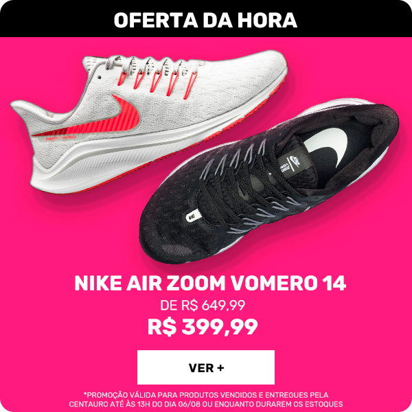 tenis nike promocao centauro