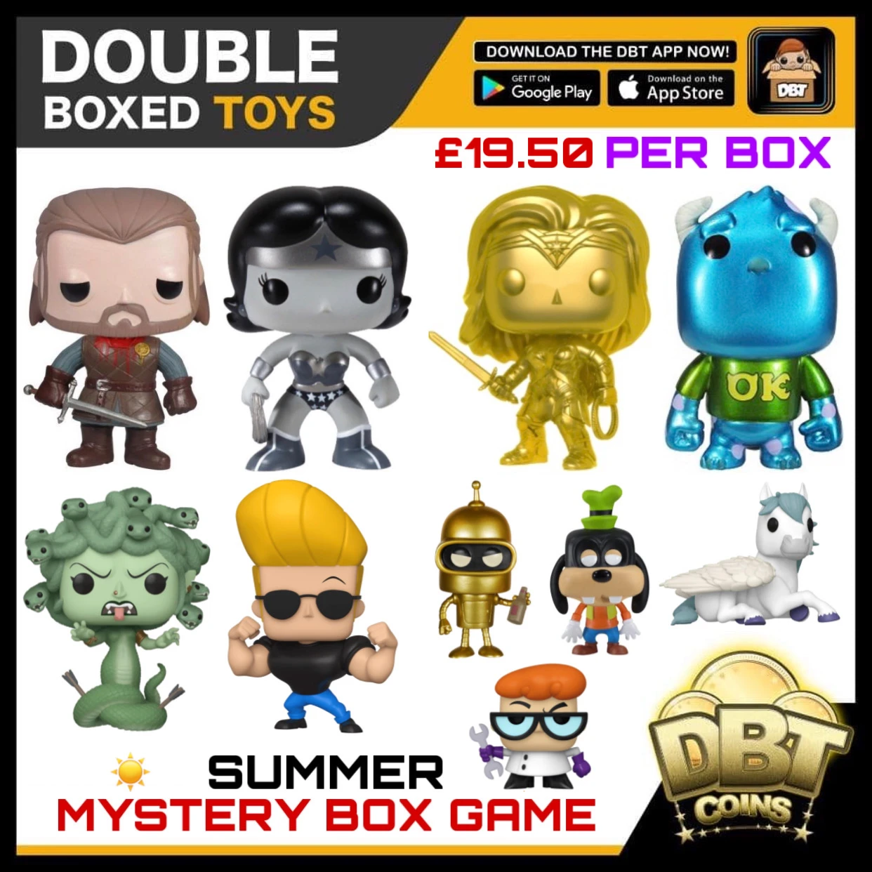double boxed toys