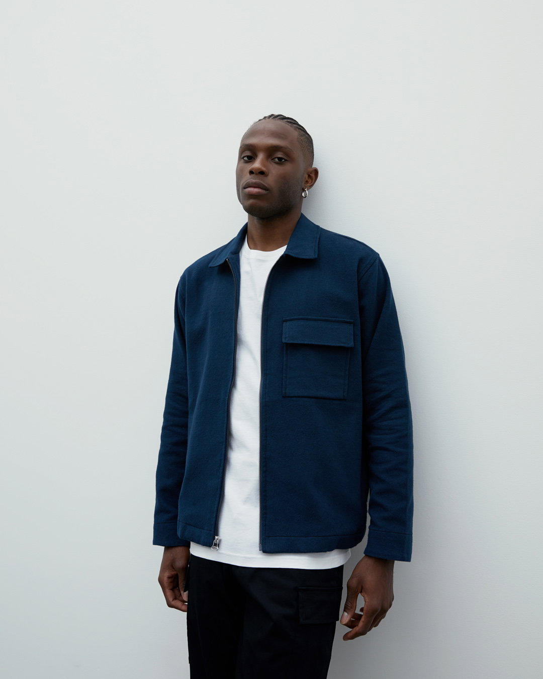 Flannel Utility Jacket 