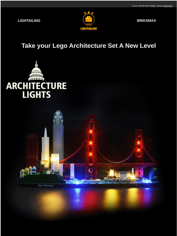 lego architecture lights