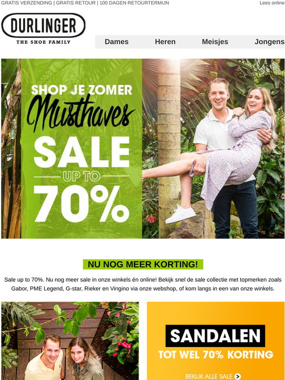 Durlinger schoenen overzicht: Informatie, Kortingen en Sale