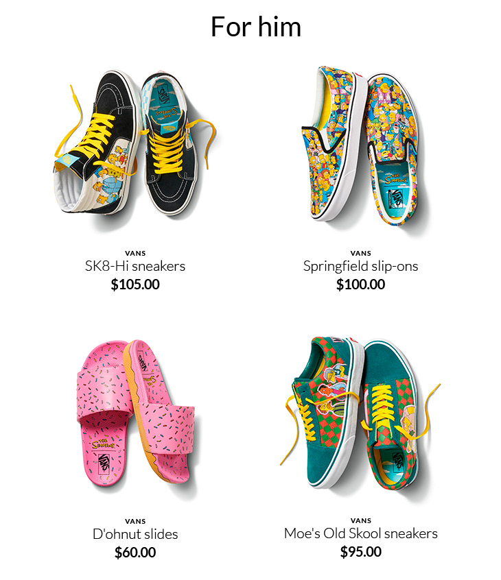 vans simpsons simons