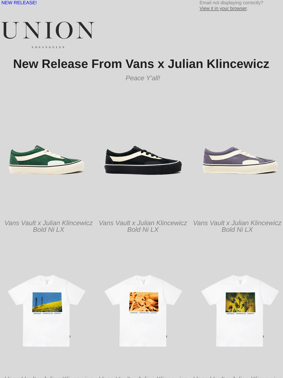 vans x julian klincewicz