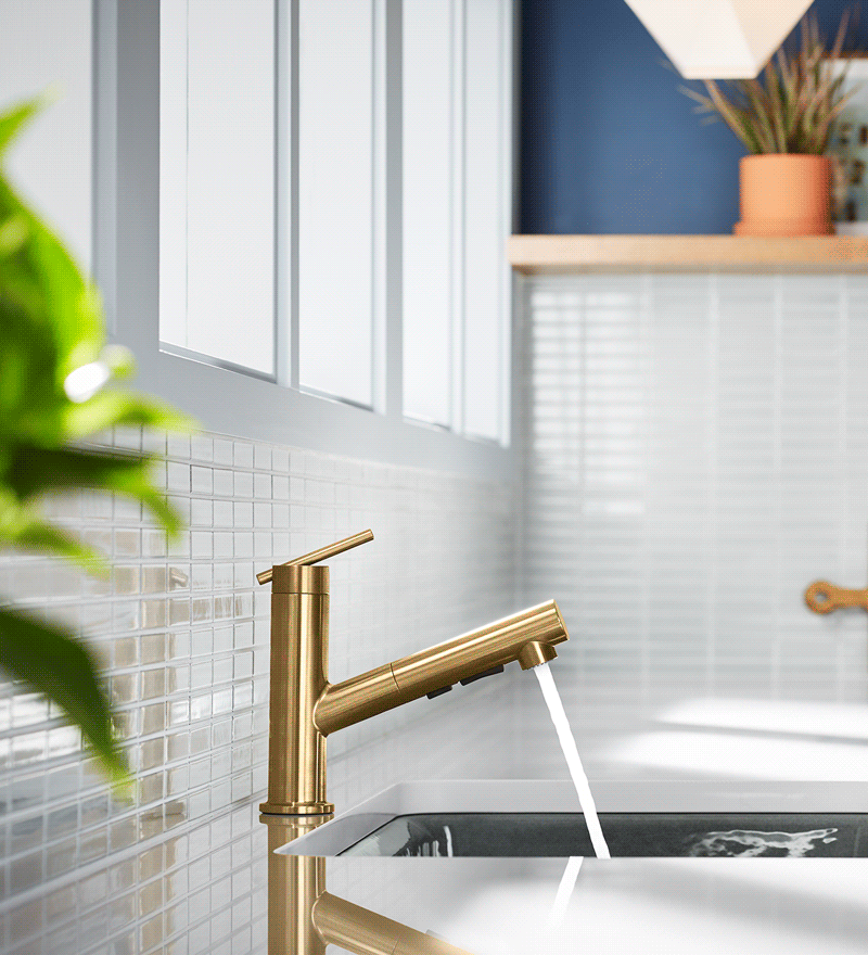 Kohler Meet the Kitchen Faucet Crue™ Milled