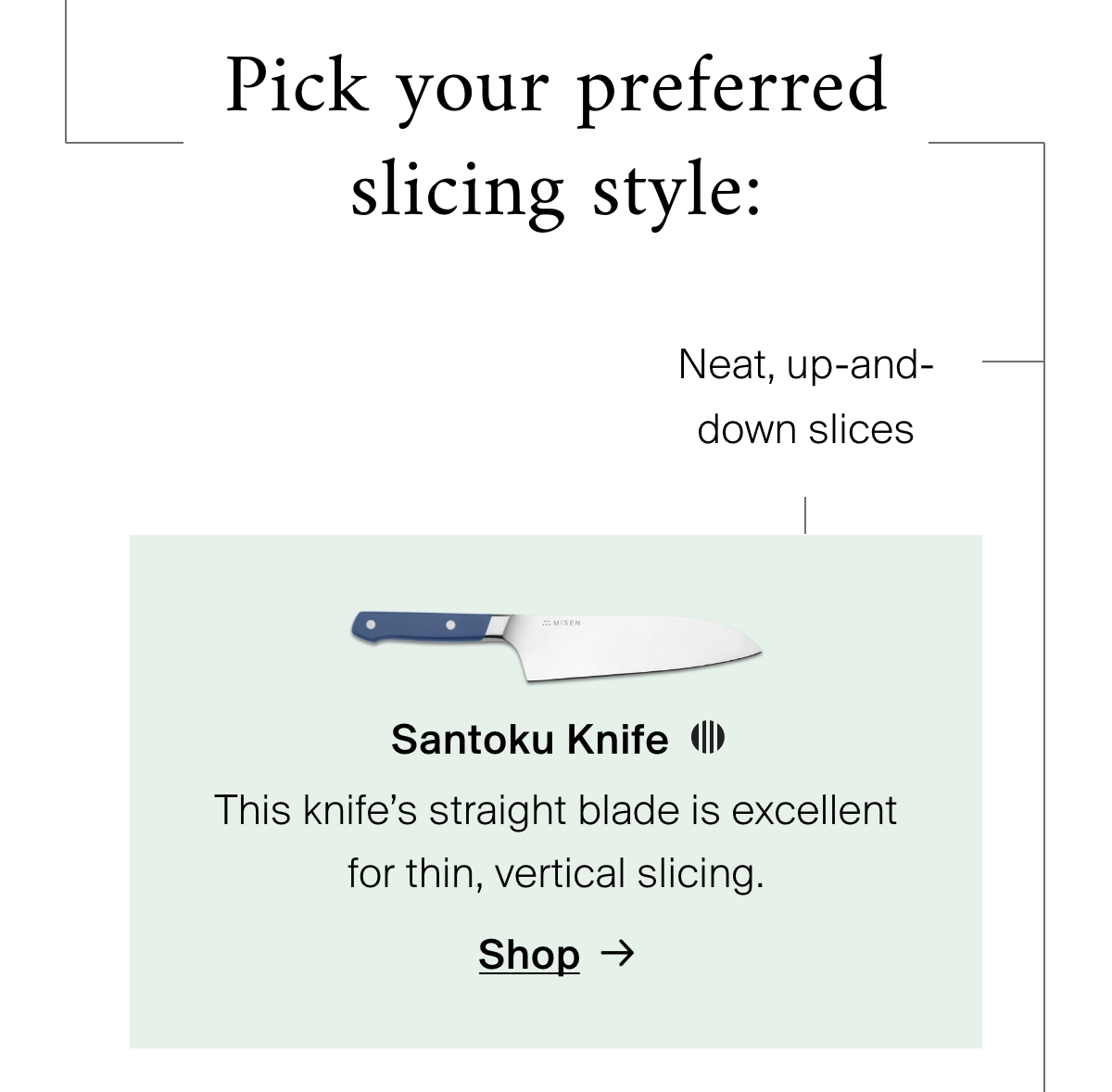 Shop Santoku Knife