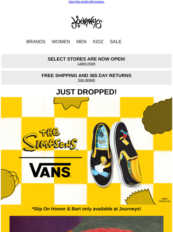 simpsons vans journeys