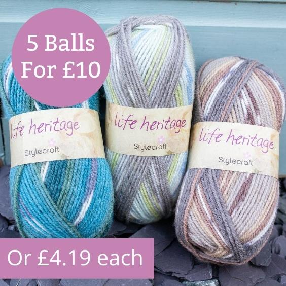 stylecraft life heritage yarn