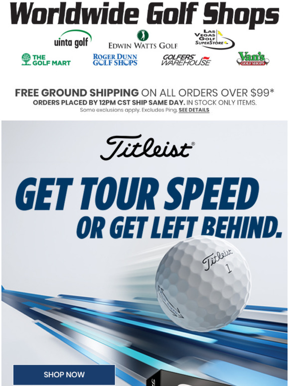 van's golf shop