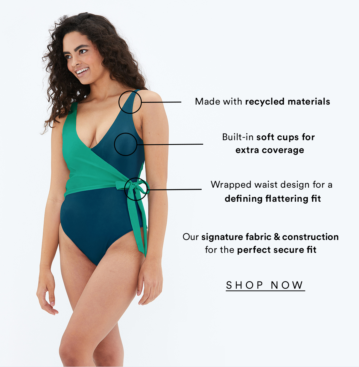 the perfect wrap one piece