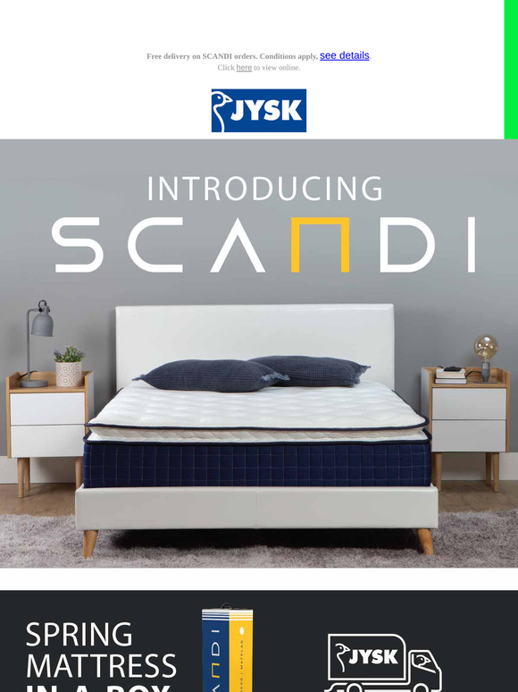 JYSK Meet our new SCANDI mattresses. Milled