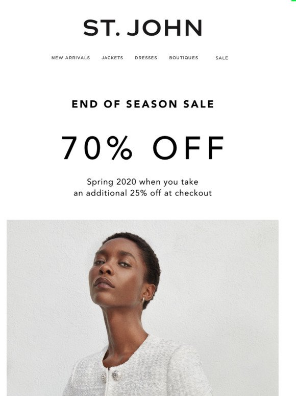 Final Week: Up to 70% Off All Sale
