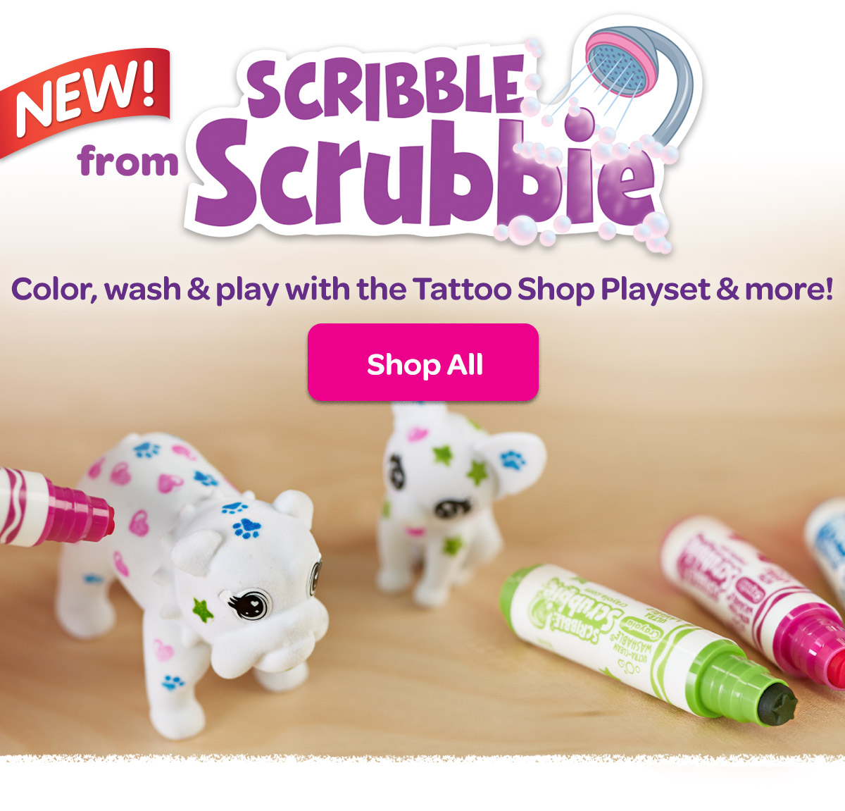 scribble scrubbie pets cartoon