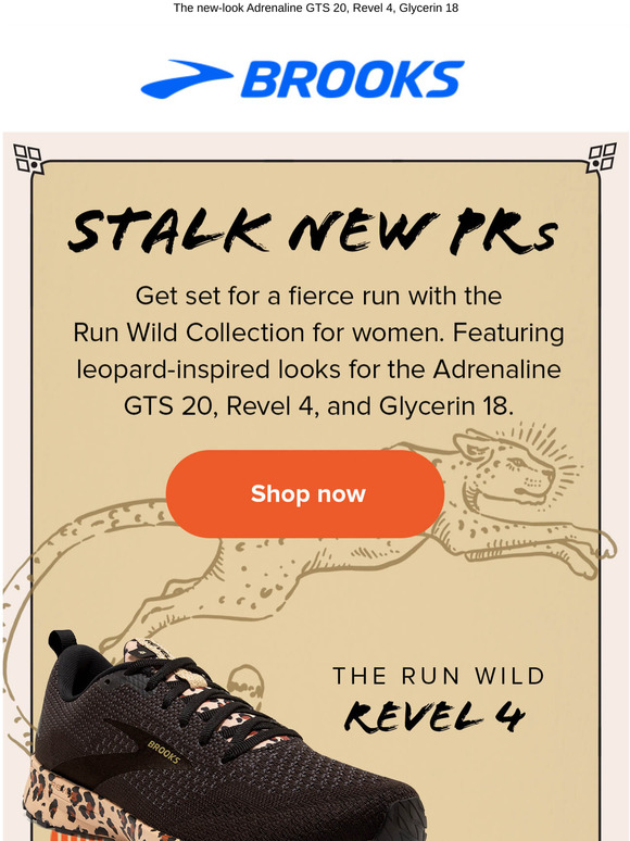 brooks run wild collection