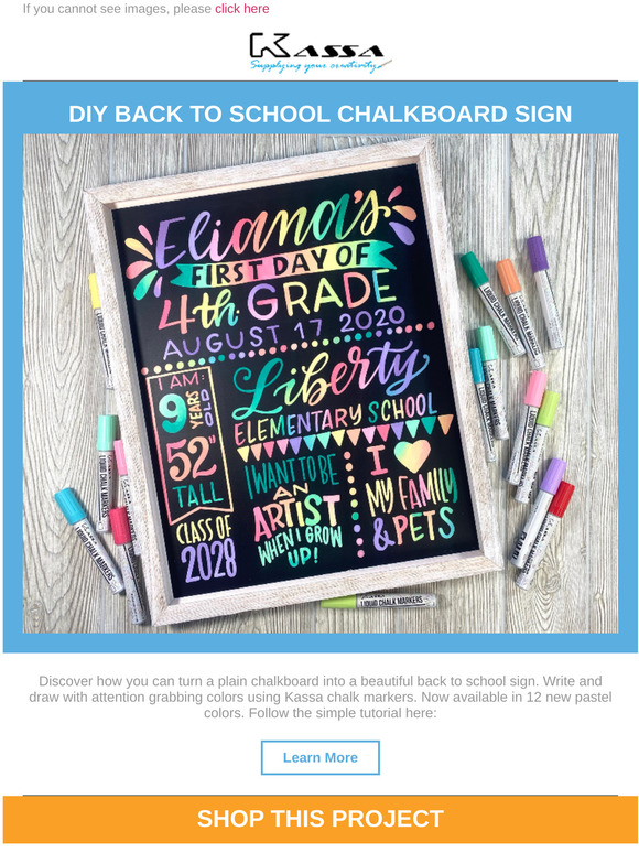 20% SALE + New DIY Pastel Chalk Marker Projects ✍️