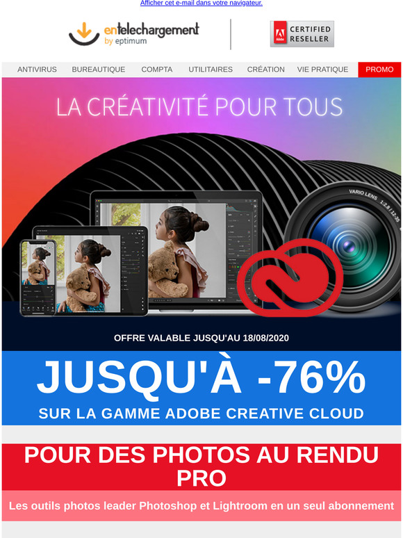 Sublimez vos souvenirs de vacances avec Adobe Creative Cloud