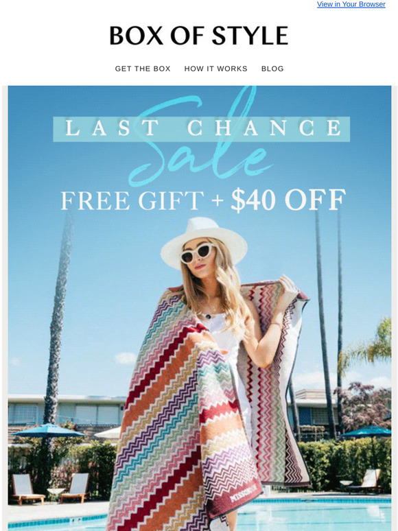 The best sale of the season