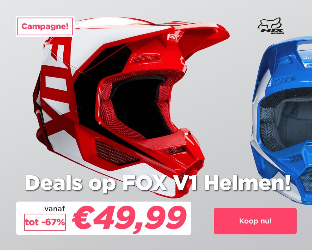 24mx.nl: FOX SALE! Coole V1 Helmen \u0026 Kleding | Milled